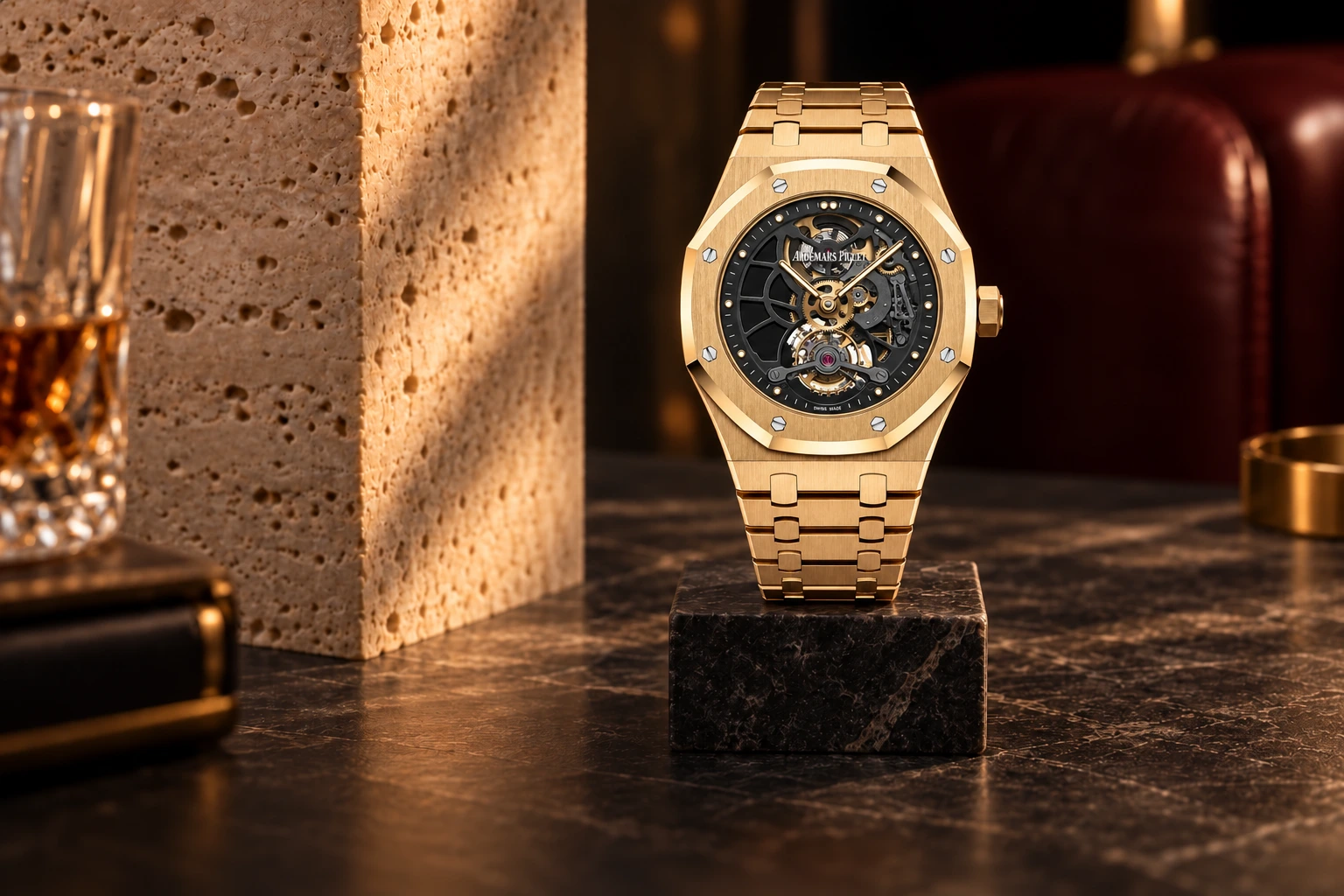 Audemars Piguet — клубная сцена с Audemars Piguet Royal Oak Tourbillon Openworked 26513BA.OO.1220BA.01