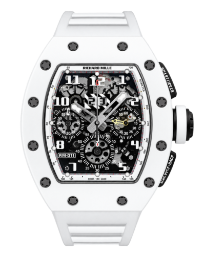 Премиальная реплика Richard Mille RM 011 Automatic Flyback Chronograph White