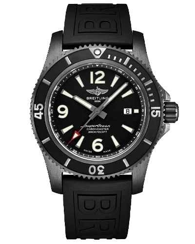 Премиальная реплика Breitling Superocean Black Steel M17368B71B1S1