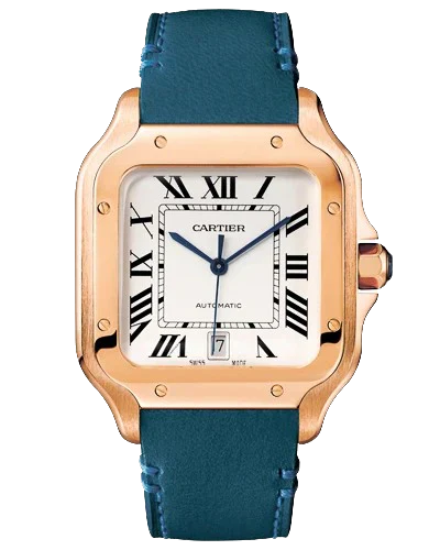 Премиальная реплика Cartier Santos WGSA0011