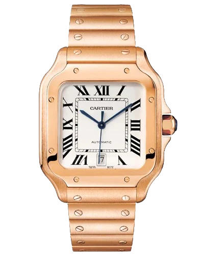 Премиальная реплика Cartier Santos WGSA0018