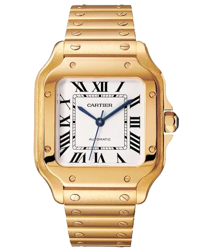 Премиальная реплика Cartier Santos WGSA0030