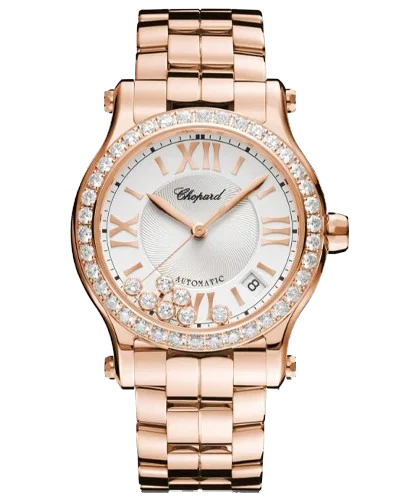 Премиальная реплика Chopard Happy Sport Diamonds 274808-5004