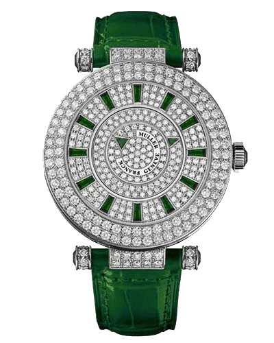 Премиальная реплика Franck Muller Double Mystery Green 42-DM-D-2R-CD