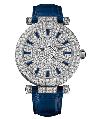 Премиальная реплика Franck Muller Double Mystery Blue 42-DM-D-2R-CD