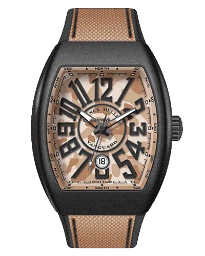 Премиальная реплика Franck Muller Vanguard Camouflage V45-SC-DT-CAMOU-TTNRMC-SB