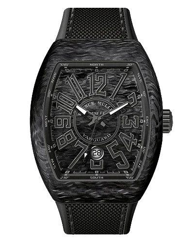 Премиальная реплика Franck Muller Vanguard Carbon V45-SC-DT-CARBON-NR