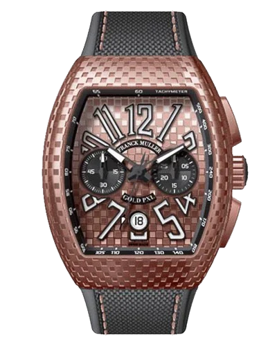 Премиальная реплика Franck Muller Vanguard PXL Chronograph V45-CC-DT-GOLD-PXL-5N-NR