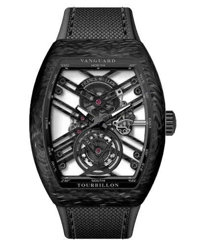 Премиальная реплика Franck Muller Vanguard Tourbillon V45-T-SQT-CARBON-NR