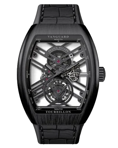 Премиальная реплика Franck Muller Vanguard Tourbillon V45-T-SQT-TTNRBR-NR