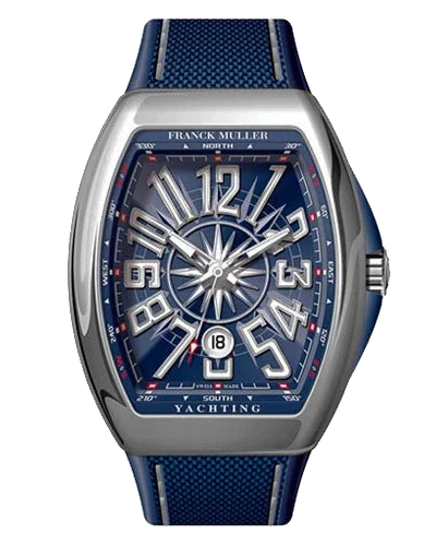 Премиальная реплика Franck Muller Vanguard Yachting V45-SC-DT-YACHT-AC-BL