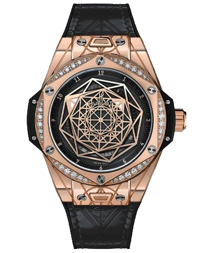 Премиальная реплика Hublot Big Bang Sang Bleu One Click 465.OS.1118.VR.1204