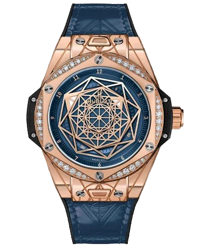 Премиальная реплика Hublot Big Bang Sang Bleu One Click 465.OS.7189.VR.1204