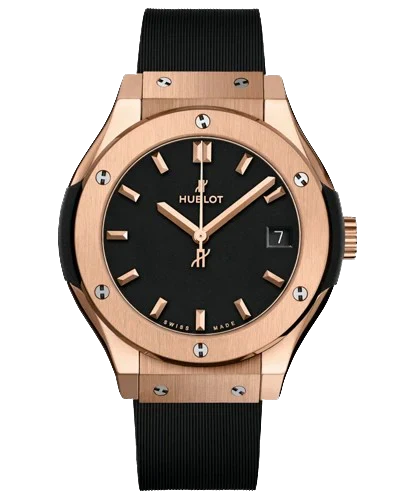 Премиальная реплика Hublot Classic Fusion 581.OX.1181.RX, чёрный циферблат