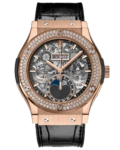 Премиальная реплика Hublot Classic Fusion Aerofusion Moonphase 547.OX.0180.LR.1104