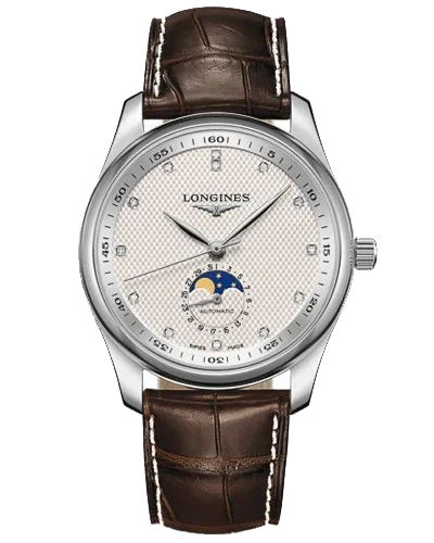 Премиальная реплика Longines Master Collection Moonphase L2.909.4.77.3
