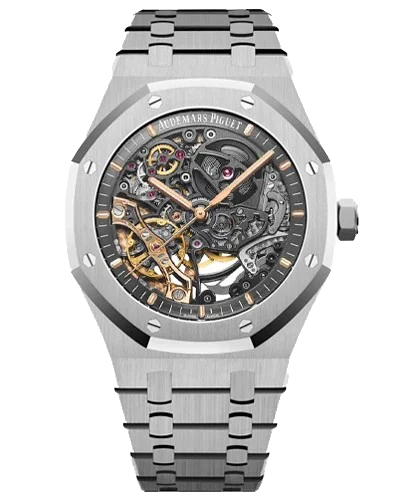 Премиальная реплика Audemars Piguet Royal Oak Double Balance Wheel 15407ST.OO.1220ST.01