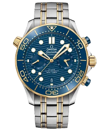 Премиальная реплика Omega Seamaster Diver 300M Chronograph 210.20.44.51.03.001