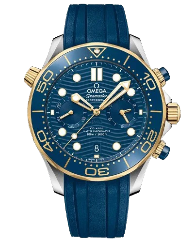 Премиальная реплика Omega Seamaster Diver 300M Chronograph 210.22.44.51.03.001