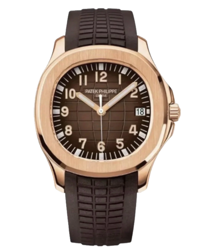 Премиальная реплика Patek Philippe Aquanaut 5167R-001, коричневый циферблат