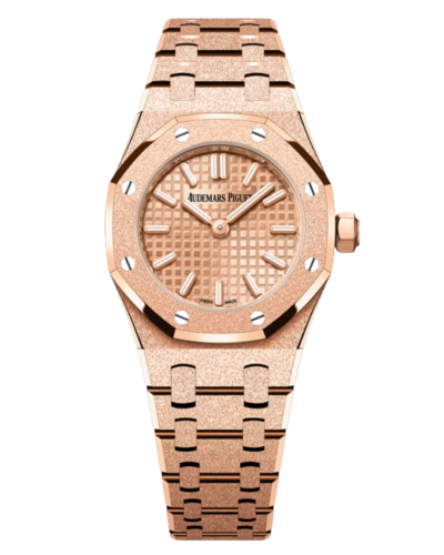 Премиальная реплика Audemars Piguet Royal Oak Mini Frosted Gold 67630OR.GG.1312OR.01