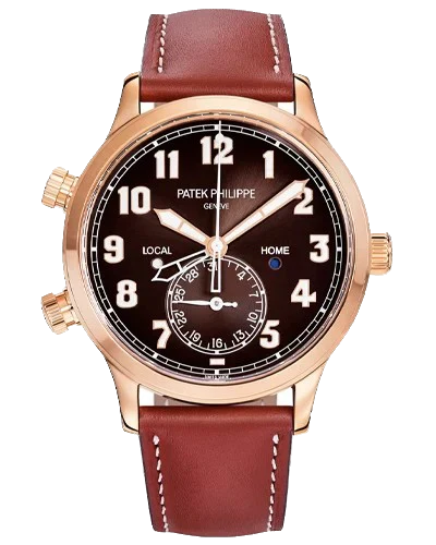 Премиальная реплика Patek Philippe Calatrava Pilot Travel Time 5524R-001