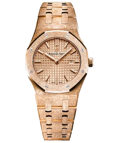 Премиальная реплика Audemars Piguet Royal Oak Frosted Gold 67653OR.GG.1263OR.02