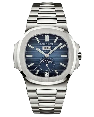 Премиальная реплика Patek Philippe Nautilus Annual Calendar 5726/1A-014, на стальном браслете