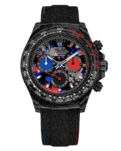Премиальная реплика Rolex Cosmograph Daytona DiW Custom Carbon Military Black