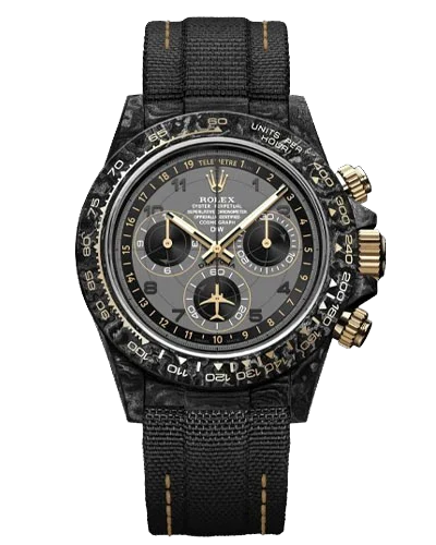 Премиальная реплика Rolex Cosmograph Daytona DiW Custom Carbon Aviator Grey