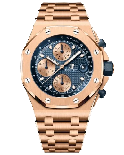 Премиальная реплика Audemars Piguet Royal Oak Offshore Chronograph 26238OR.OO.2000OR.01, на стальном браслете