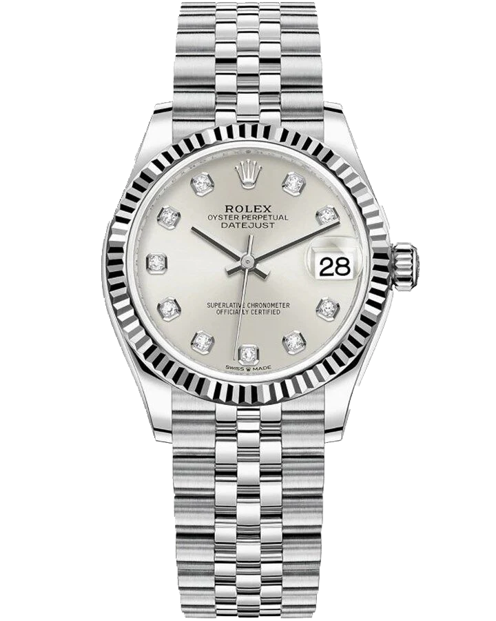 Rolex Datejust 278274-0030, с кристаллами Swarovski