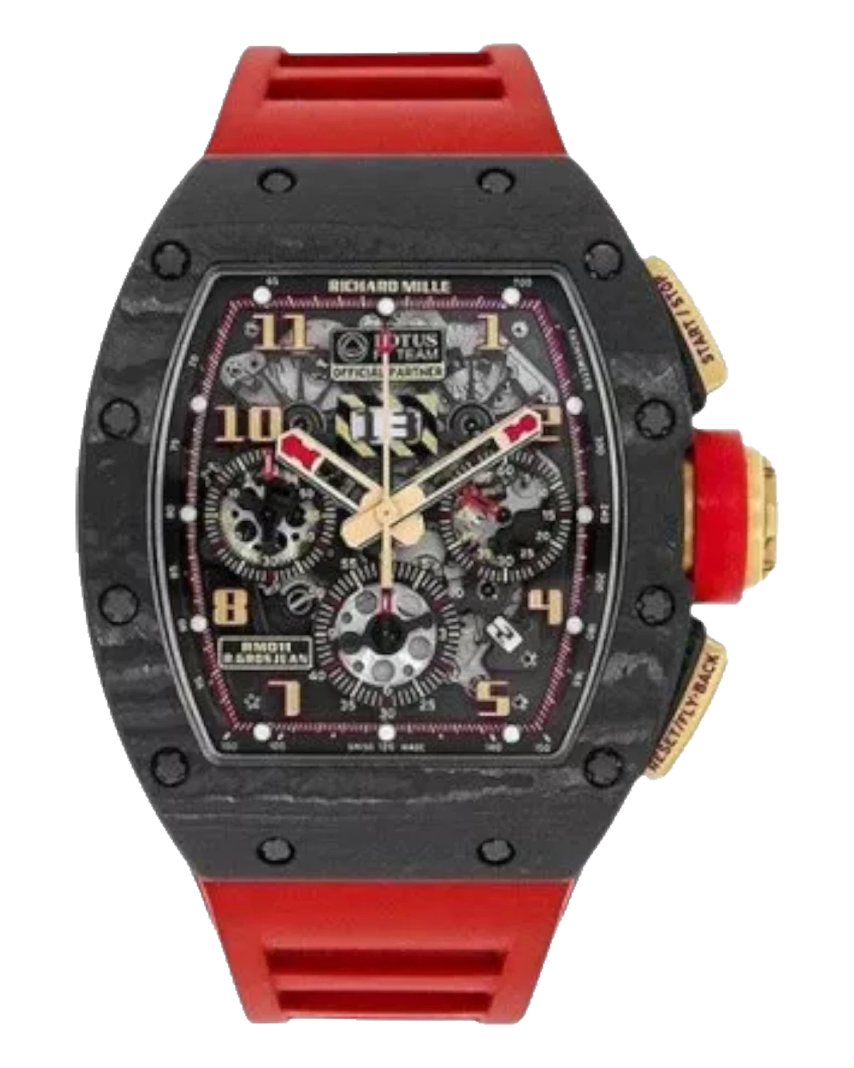 Richard Mille RM 011 Automatic Flyback Chronograph NTPT LOTUS F1