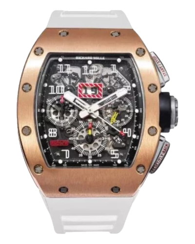 Премиальная реплика Richard Mille RM 011 FM Felipe Massa Chronograph Watch White