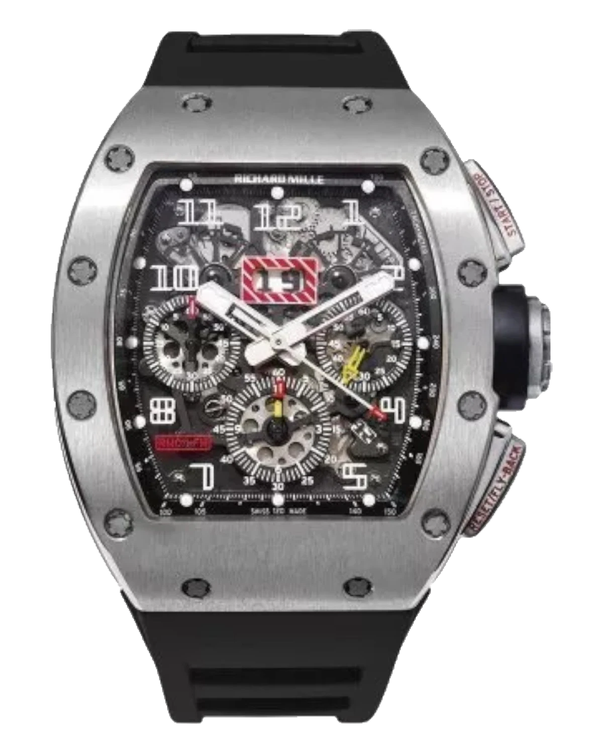 Richard Mille RM 011 FM Felipe Massa Chronograph Watch Black