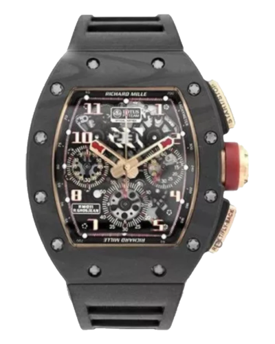 Премиальная реплика Richard Mille RM 011 Automatic Flyback Chronograph NTPT LOTUS F1 Team Romain Grosjean