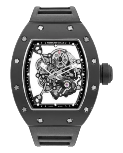 Премиальная реплика Richard Mille RM 055 Bubba Watson Ceramic Double Black