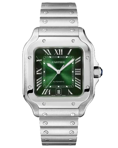Cartier Santos WSSA0062, на стальном браслете
