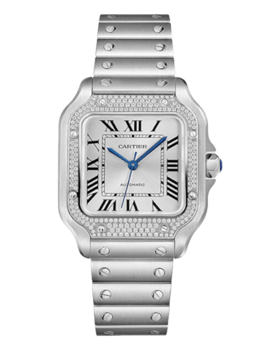Премиальная реплика Cartier Santos De Cartier W4SA0005