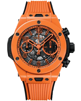 Премиальная реплика Hublot Big Bang Unico Orange Ceramic 441.CU.5910.RX