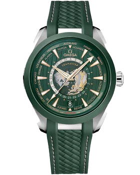 Премиальная реплика Omega Seamaster Aqua Terra Co-axial Master Chronometer GMT Worldtimer 220.32.43.22.10.001