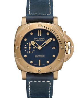 Премиальная реплика Panerai Submersible Bronzo Blu Abisso PAM01074