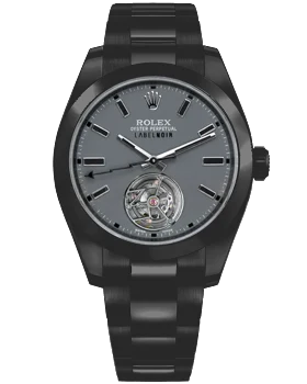 Премиальная реплика Rolex Milgauss Label Noir Tourbillon
