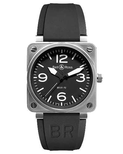 Премиальная реплика Bell & Ross Instruments BR0192-BL-ST