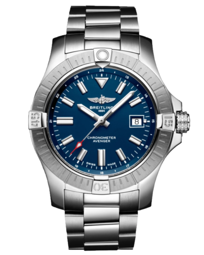 Премиальная реплика Breitling Avenger B01 Chronograph Night Mission Bloodhounds SB01472A1B1X1