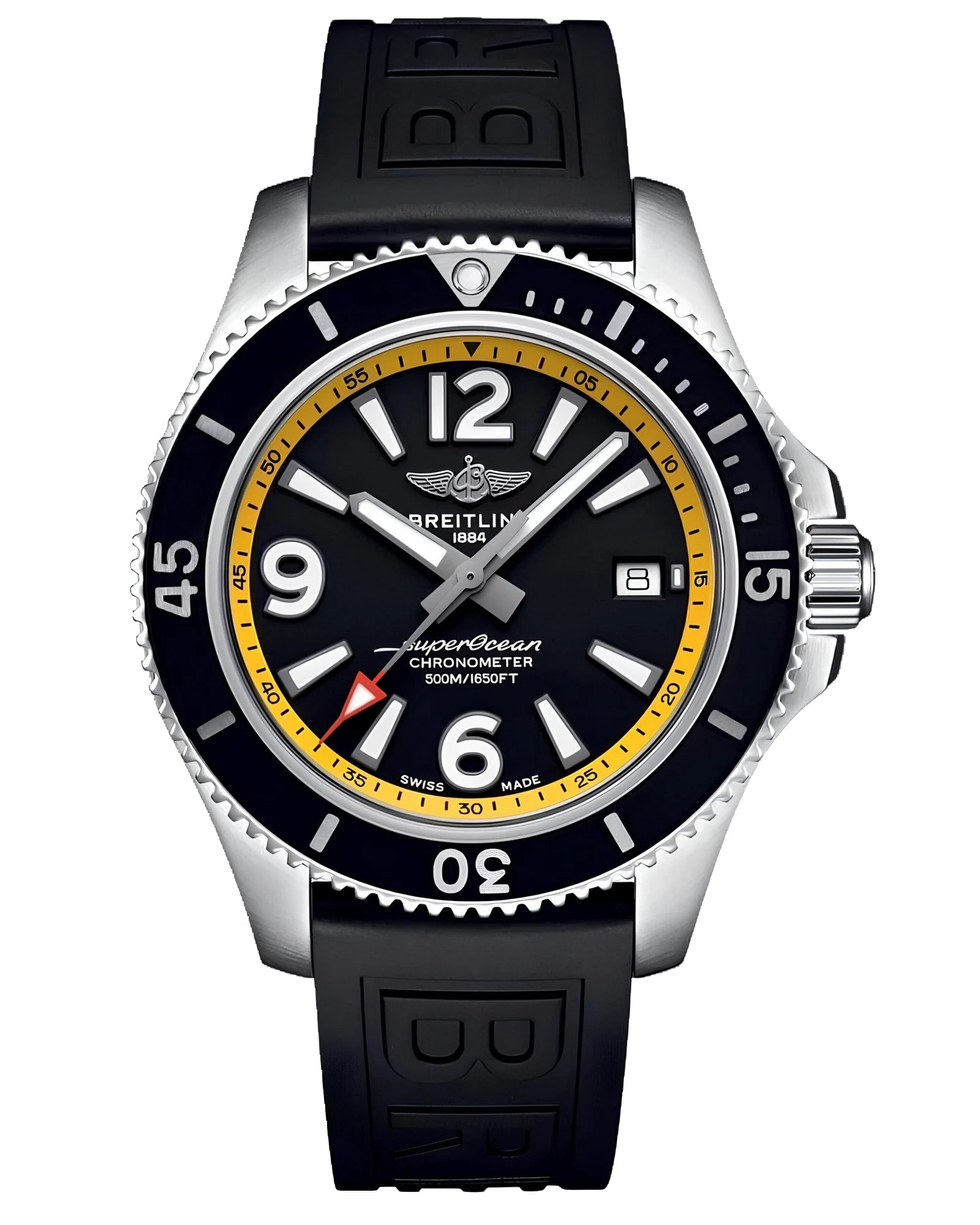 Breitling Superocean Black Rubber A17366D71B1S1