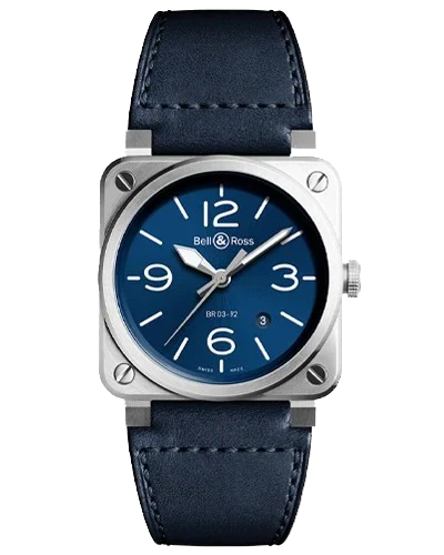 Премиальная реплика Bell & Ross Instruments BR0392-BLU-ST