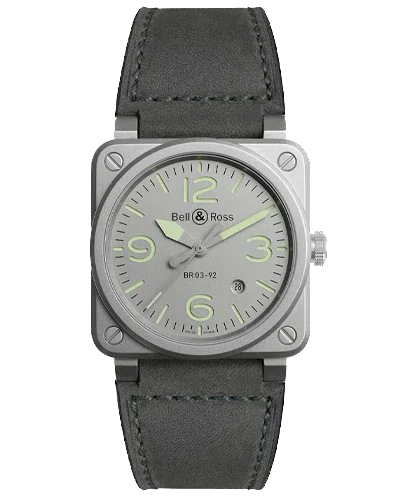 Премиальная реплика Bell & Ross Instruments BR0392-GR-ST