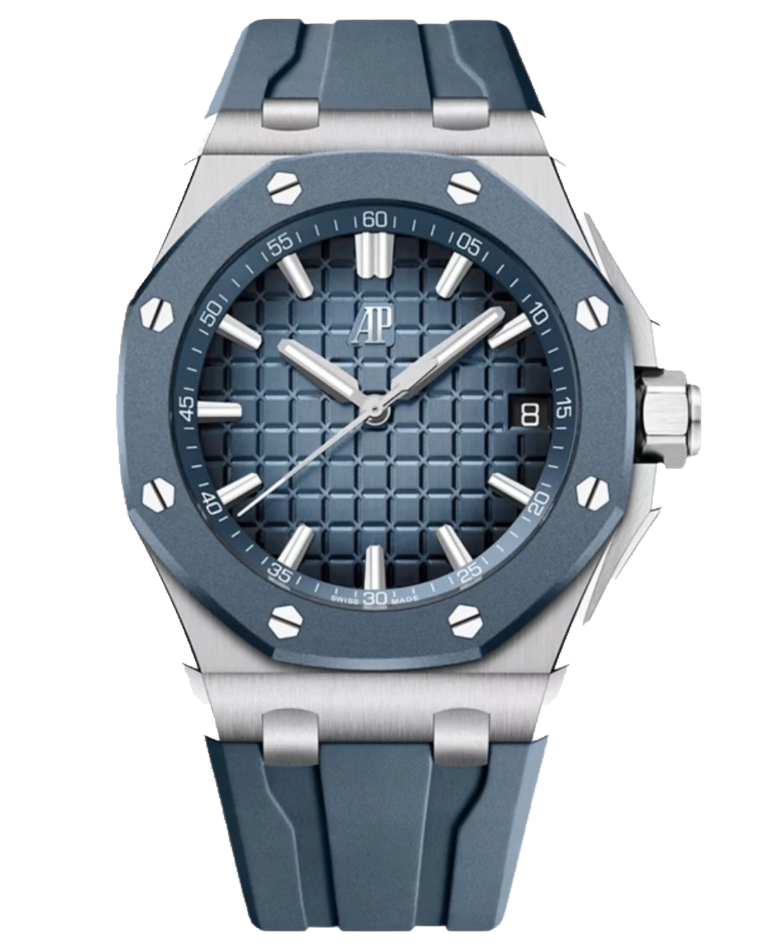 Audemars Piguet Royal Oak Offshore Self Winding Blue Dial 15605SK