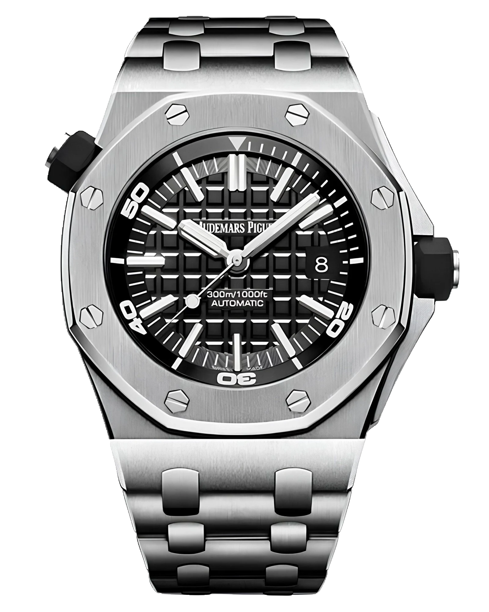 Audemars Piguet Royal Oak Offshore Diver 15703ST.OO.A002CA.01, на стальном браслете